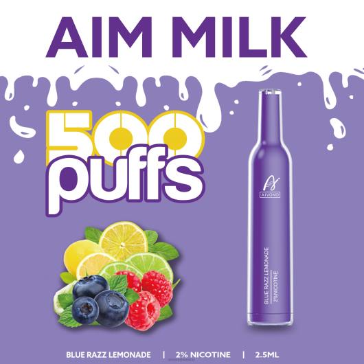 limonada azul razz Aivono AIM MILK 500 TRF4264 | Aivono México